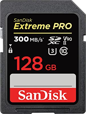 Sandisk 128Gb Extreme Pro Sdxc Memory Card Up…