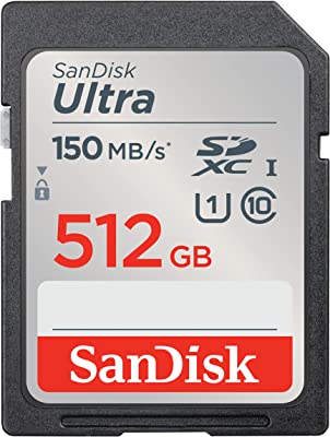 SanDisk 512GB Ultra SDXC UHS-I Memory Card - Up…