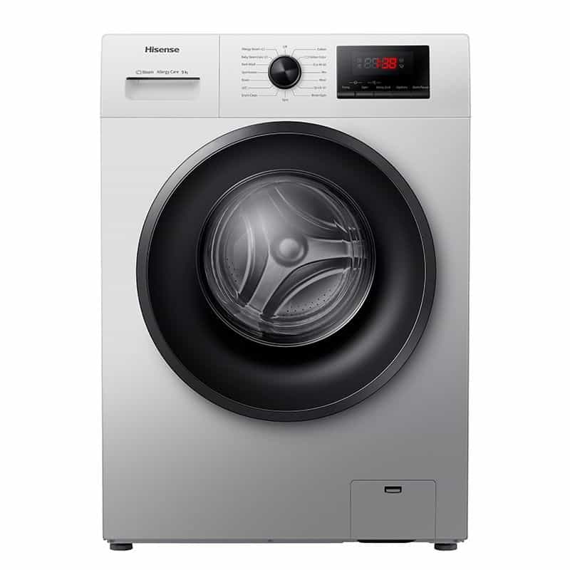 HISENSE Washing Machine Front Load, 9 KG, Inverter…