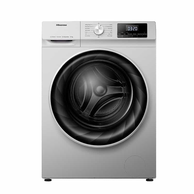 HISENSE Washing Machine Front Load, 12 KG, Inverter…