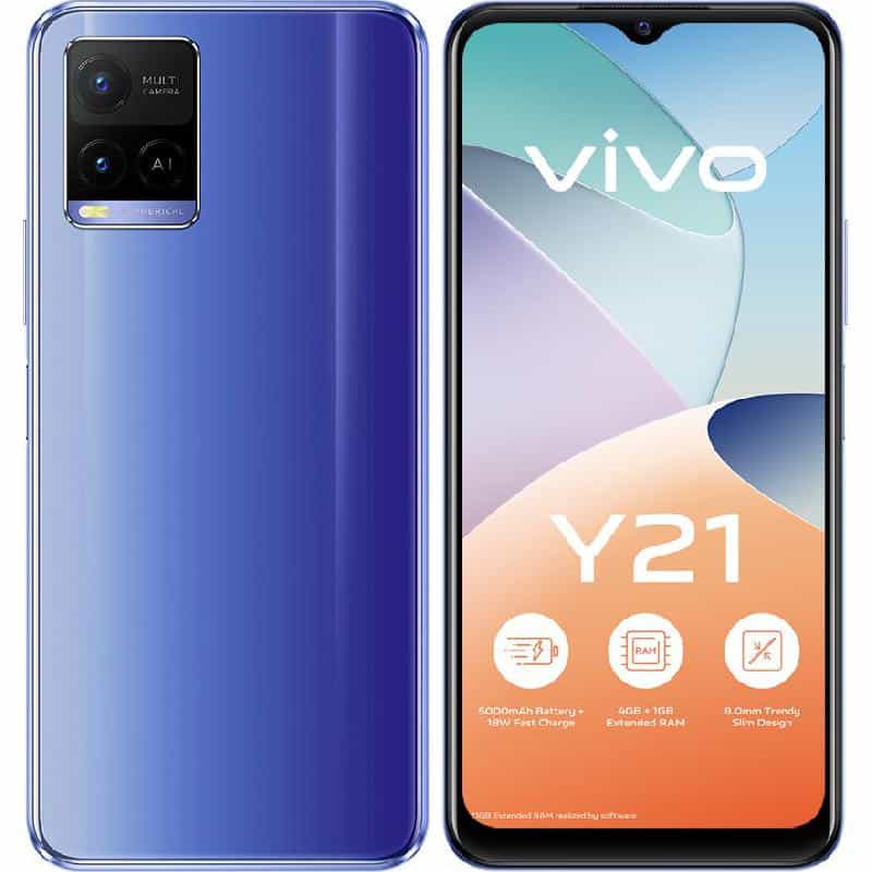vivo Y21, 64 GB, 4 GB RAM, 4G LTE,…
