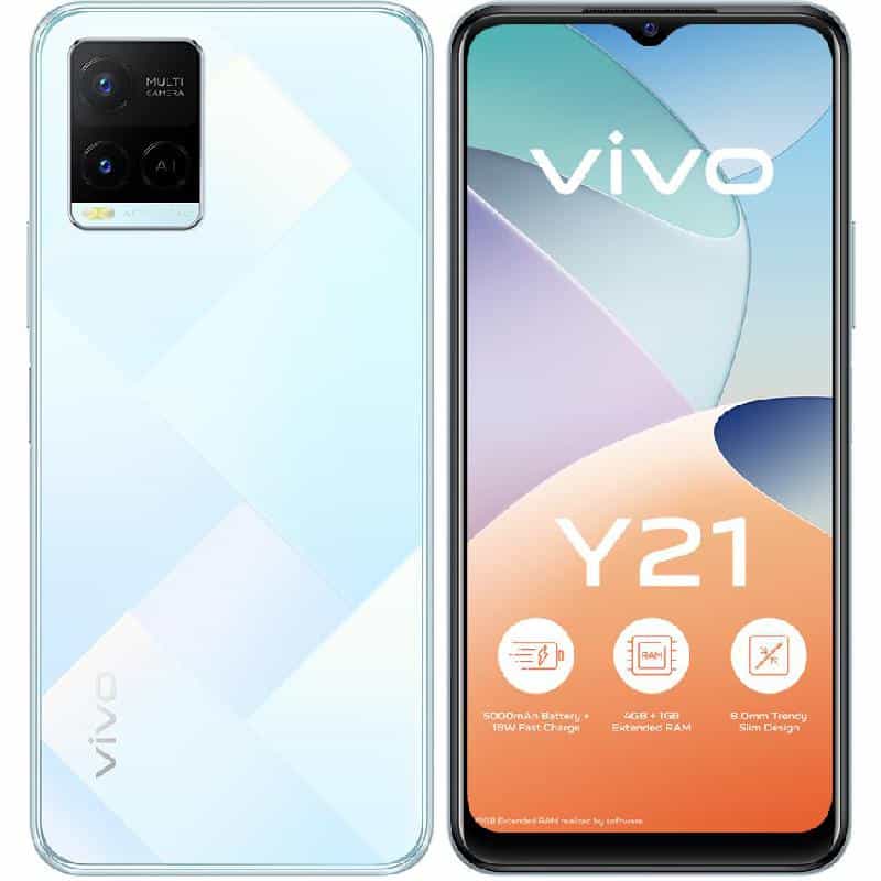 vivo Y21, 64 GB, 4 GB RAM, 4G LTE,…