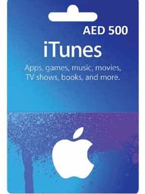 AED 500 Apple iTunes Card (Instant E-mail Delivery…