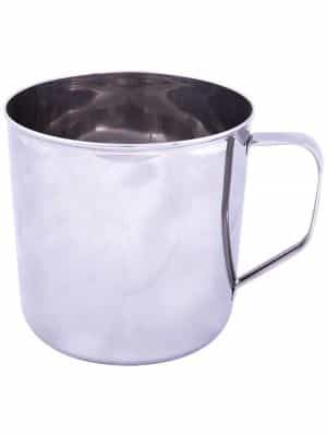 Raj Stainless Steel Mug, 11.5cm Silver (NM0011)