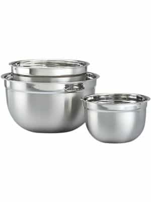 Raj German Mixing Bowl 3 Piece set 18cm (SGMB18)