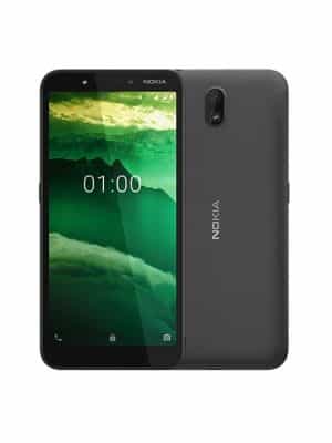 Nokia C1 Dual Sim, 1GB RAM, 16GB, Black