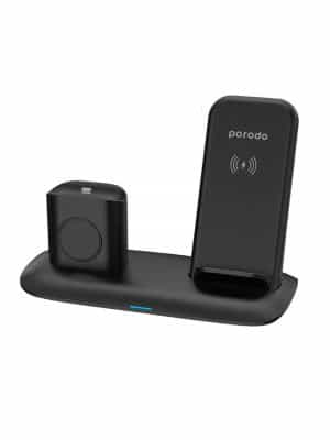 Porodo 4 in 1 Charging Dock, Black