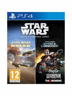 Star Wars Racer and Commando Combo PlayStation…