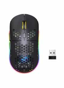 T90 Wireless Mouse Honeycomb Lightweight Rgb…