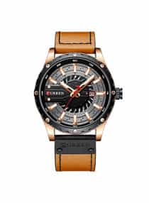 CURREN Men Quartz Watch Leather Strap Fashion Wristwatch…