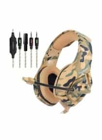 K1 Wired Over-Ear Gaming Headphones With Mic…