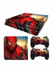 3-Piece Spider Man Printed Console And Controller…