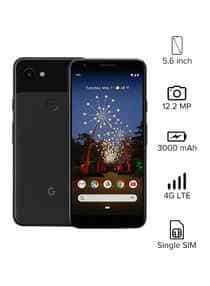 Pixel 3a Just Black 4GB RAM 64GB 4G LTE…