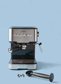 15 Bar Coffee Machine with Stainless Steel Outer…