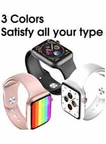 Bluetooth Call Touch Screen Smart Watch pink