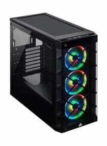 iCUE 465X RGB Mid-Tower ATX Smart Case, Black…