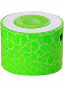 Crack Mini Portable Stereo Speaker Green