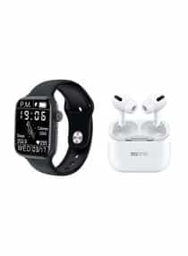 W8 Wireless Smartwatch And Pod 3 In-Ear…