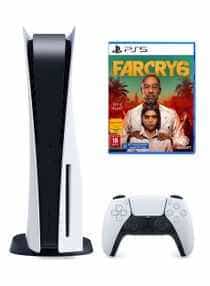 Playstation 5 Console Disc Version with Far…