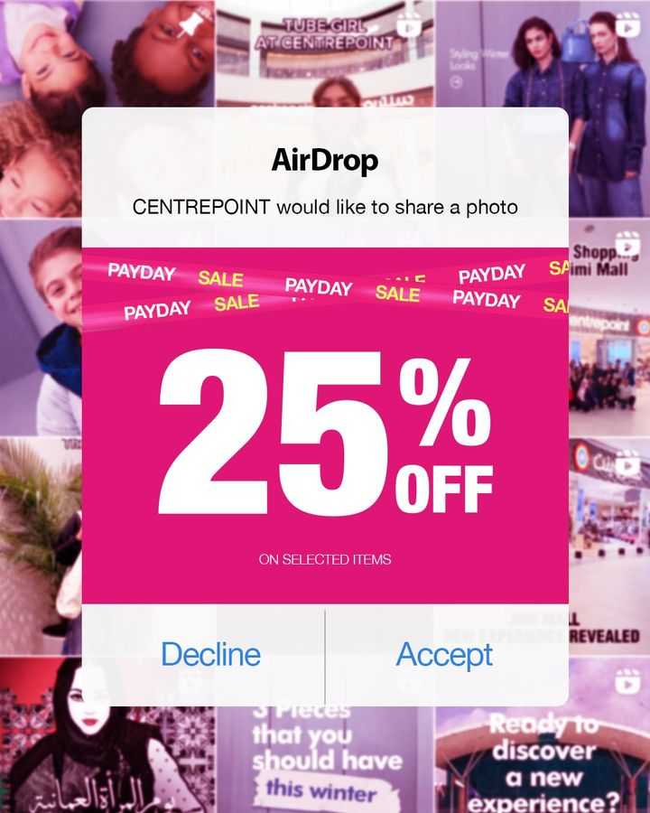 Sale in Centrepoint
